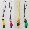 65mm Mobile Telephone or Key Chain Jewelry Cord Mix Color, Sold by Bag