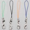 63mm Mobile Telephone or Key Chain Jewelry Cord Iron cap Mix Color, Sold by Bag