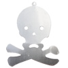 Iron Jewelry finding Pendant Lead-free, Skeleton 56x43mm, Sold by Bag