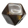 Dichroic Solid Acrylic Beads, Polyhedron 20.5x19.5mm Hole:4mm Sold by Bag 