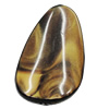 Dichroic Solid Acrylic Beads, Teardrop 56.5x34mm Hole:3mm Sold by Bag 