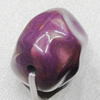 Dichroic Solid Acrylic Beads, Nugget 19x15mm Hole:2mm Sold by Bag 