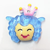 Resin Cabochons, No Hole Headwear & Costume Accessory, Animal 36x42mm, Sold by Bag