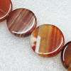 Gemstone beads, Agate(dyed), Round 26x26mm, sold per 16-inch strand