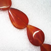 Gemstone beads, Agate(dyed), Teardrop 40x29mm, sold per 19-inch strand
