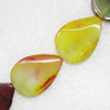 Gemstone beads, Agate(dyed), Teardrop 40x30mm, sold per 22-inch strand