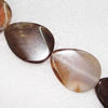 Gemstone beads, Agate(dyed), Teardrop 40x30mm, sold per 23-inch strand