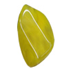Imitate Jade Painted Acrylic Beads, 41x22mm Hole:1.5mm Sold by Bag