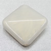 Imitate Jade Painted Acrylic Beads, Diamond 31x8mm Hole:2mm Sold by Bag