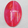 Imitate Jade Painted Acrylic Beads, Oval 42x27.5mm Hole:2.5mm Sold by Bag