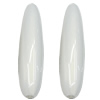Imitate Jade Painted Acrylic Beads, Rod 62x14mm Hole:4.5mm Sold by Bag