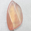 Imitate Jade Painted Acrylic Beads, 41x22.5mm Hole:2mm Sold by Bag