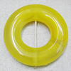 Imitate Jade Painted Acrylic Beads, Donut O:34mm I:16mm Hole:2mm Sold by Bag