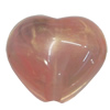 Imitate Jade Painted Acrylic Beads, Heart 29x25mm Hole:3mm Sold by Bag