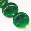 Gemstone beads, Agate(dyed), Round 44x12mm, sold per 16-inch strand