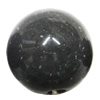 Imitate Jade Acrylic Beads, Round 23.5mm Hole:4mm Sold by Bag