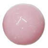 Imitate Jade Acrylic Beads, Round 23.5mm Hole:4mm Sold by Bag
