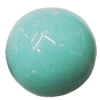 Imitate Jade Acrylic Beads, Round 19.5mm Hole:3.5mm Sold by Bag