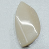 Imitate Jade Acrylic Beads, 41x22mm Hole:2mm Sold by Bag