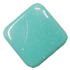 Imitate Jade Acrylic Beads, Diamond 31mm Hole:2mm Sold by Bag