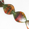 Gemstone beads, Agate(dyed), Horse Eye 41x30x5mm, sold per 16-inch strand