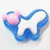 Resin Cabochons, No Hole Headwear & Costume Accessory, Butterfly 21x30mm, Sold by Bag