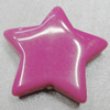  Solid Acrylic Beads, Star 27mm Hole:2mm Sold by Bag 