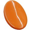  Solid Acrylic Beads, Flat Oval 35x24.5mm Hole:1.5mm Sold by Bag 