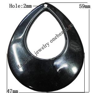  Solid Acrylic Beads, 59x47mm Hole:2mm Sold by Bag 
