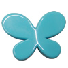  Solid Acrylic Beads, Butterfly 47x23mm Hole:3mm Sold by Bag 