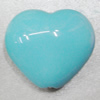  Solid Acrylic Beads, Heart 25x29mm Hole:3mm Sold by Bag 