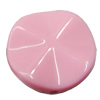  Solid Acrylic Beads, Flat Round 30x30mm Hole:3mm Sold by Bag 