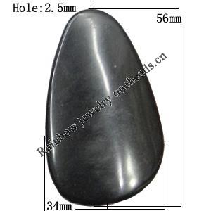  Solid Acrylic Beads, 56x34mm Hole:2.5mm Sold by Bag 