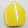  Solid Acrylic Beads, 36x30mm Hole:2.5mm Sold by Bag 