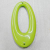  Solid Acrylic Beads, 46x24.5mm Hole:1mm Sold by Bag 