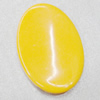  Solid Acrylic Beads, Flat Oval 35x24.5mm Hole:2mm Sold by Bag 