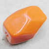  Solid Acrylic Beads, 29.5x22mm Hole:4mm Sold by Bag 