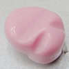  Solid Acrylic Beads, 23x17.5mm Hole:2.5mm Sold by Bag 