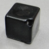  Solid Acrylic Beads, Cube 15mm Hole:2.5mm Sold by Bag 