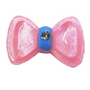 Resin Cabochons, No Hole Headwear & Costume Accessory, Knot with Acrylic Zircon 21x31mm, Sold by Bag
