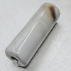 Dichroic Solid Acrylic Beads, Column 12x34mm Hole:3mm Sold by Bag 