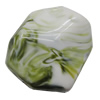 Dichroic Solid Acrylic Beads, Nugget 19x23x12mm Hole:2mm Sold by Bag 