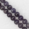 Gemstone beads, Agate(dyed), Round 8mm, sold per 16-inch strand