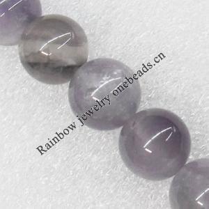 Gemstone beads, Agate(dyed), Round 6mm, sold per 16-inch strand