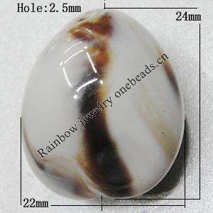 Dichroic Solid Acrylic Beads, Teardrop 22x24mm Hole:2.5mm Sold by Bag 