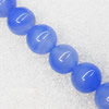 Gemstone beads, Agate(dyed), Round 14mm, sold per 16-inch strand