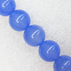 Gemstone beads, Agate(dyed), Round 16mm, sold per 16-inch strand