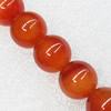 Gemstone beads, Agate(dyed), Round 6mm, sold per 16-inch strand