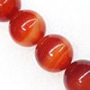 Gemstone beads, Agate(dyed), Round 18mm, sold per 16-inch strand