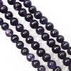 Gemstone beads, Agate(dyed), Round 6mm, sold per 16-inch strand